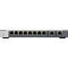 GS110MX-100NAS - Netgear GS110MX Ethernet Switch 8 Ports 2 Layer Supported Twisted Pair Rack-mountable Wall Mountable Desktop Lifetime Limit