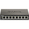 DGS-1100-08V2 - D-Link Ethernet Switch 8 Ports Manageable 2 Layer Supported 4.94 W Power Consumption Twisted Pair Desktop Lifetime Limited