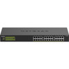 GS324PP-100NAS - Netgear GS324PP Ethernet Switch 24 Ports 2 Layer Supported Twisted Pair Rack-mountable Desktop 3 Year Limited
