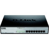 DGS-1008MP - D-Link 8Ports Gigabit Unmanaged Switch with 8 PoE Ports 802.3at Support Rack Mount 8 Network Twisted Pair 2 Layer Supported Shelf Mountab