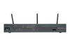 C881WD-A-K9 - Cisco 881 Fast Ethernet Secure Router with dual radio 802.11n WiFi wireless router 802.11b/g/n desktop