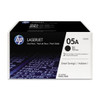 CE505D - HP 05A Toner Cartridge Black 2 Pack
