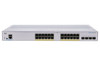 CBS250-24P-4G - Cisco Business 250 24-Ports 10/100/1000 + 4 x Gigabit SFP PoE+ Layer 3 Managed Rack-Mountable Network Switch