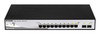 DGS-1210-10P - D-Link 8 Port 10/100/1000Base-T Managed Gigabit Ethernet Net Switch with 2 Shared SFP Ports