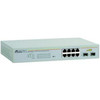 AT-GS950/8-10 - Allied Telesis 8Ports 10/ 100/ 1000Base-T Gigabit Websmart Switch Plus 2 SFP Slots