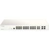 DBS-2000-28P - D-Link 28Port Nuclias Cloud-Managed Switch 28 Ports Manageable 2 Layer Supported Modular 4 SFP Slots Optical Fiber Twisted