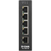 DIS-100G-5W - D-Link Industrial Gigabit Unmanaged Switch 5 x Gigabit Ethernet Network Twisted Pair 2 Layer Supported Desktop DIN Rail Mountable Wall M