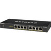 GS308PP-100NAS - Netgear GS308PP Ethernet Switch 8 Ports 2 Layer Supported Twisted Pair Desktop Wall Mountable Rack-mountable 3 YearLifetime