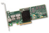 LSI00180 - LSI MegaRAID 8708EM2 8-Ports 3Gb/s SAS PCIe Storage Controller