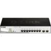 DGS-1210-10MP - D-Link Ethernet Switch 8 Network 2 Expansion Slot Manageable Twisted Pair Optical Fiber Modular 3 Layer Supported Lifetime Limited War