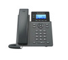 GRP2602W - Grandstream 2-Line Dual-Port Ethernet 2.41-inch LCD Wi-Fi Carrier Grade VoIP Phone
