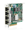 634025-001 - HP 331FLR FlexibleLOM 1GB 4Ports PCI-Express 2.0 x4 Ethernet Network Adapter