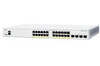 C1200-24T-4X - Cisco Catalyst 1200 24-Ports 10/100/1000 + 4 x 10Gb Ethernet SFP+ Layer 3 Managed Rack-Mountable Network Switch