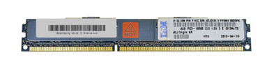 47J0151 - IBM 4GB 1333MHz DDR3 PC3-10600 ECC Registered CL9 240-Pin (VLP) DIMM 1.5V Dual Rank x4 Memory Module