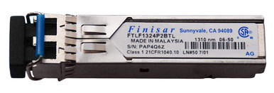 FTLF1324P2BTL - Finisar 4.25Gb/s 4km 1310nm Duplex LC Connector SFP (mini-GBIC) 1000Base-X Single-Mode Fiber Long Wave Fibre Channel Transceiver Module