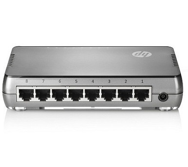 J9794A#AKM - HP 1405-8G v2 8-Ports 10/100/1000Base-T Unmanaged Gigabit Ethernet Switch