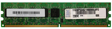 36P3349 - IBM 1GB 533MHz DDR2 PC2-4200 Unbuffered ECC CL4 240-Pin DIMM Memory