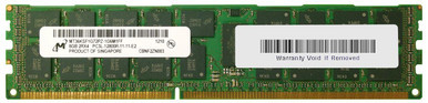MT36KSF1G72PZ-1G6M1FF - Micron 8GB 1600MHz DDR3 PC3-12800 Registered ECC CL11 240-Pin DIMM 1.35V Low Voltage Dual Rank Memory