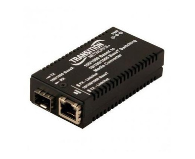 M/GE-PSW-SFP-01-NA - Transition Networks 1Port 1000Base-X / 10/100/1000Base-T SFP (mini-GBIC) Transceiver Media Converter