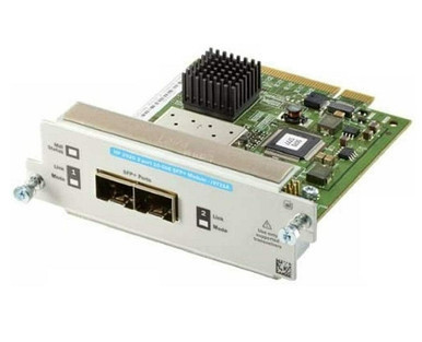 J9731A#ABB - HP Dual-Ports 10Gbps Gigabit Ethernet T1/E1 SFP+ Module for 2920 Switch