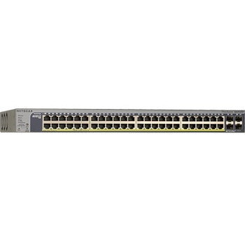 GS752TP - Netgear Stackable Smart Managed Switch Series 48 Network 4 Expansion Slot Manageable Twisted Pair Optical Fiber Modular 3 Layer Supported Ra