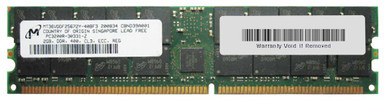 MT36VDDF25672Y-40BF3 - Micron 2GB 400MHz DDR PC3200 Registered ECC CL3 184-Pin DIMM Dual Rank Memory