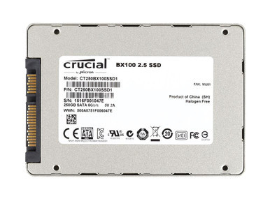 CT250BX100SSD1 - Crucial Bx100 250GB SATA 6Gb/s 2.5 inch Internal Solid State Drive (SSD)