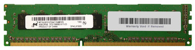MT18JSF51272AZ-1G4 - Micron 4GB 1333MHz DDR3 PC3-10600 Unbuffered ECC CL9 240-Pin DIMM Dual Rank Memory