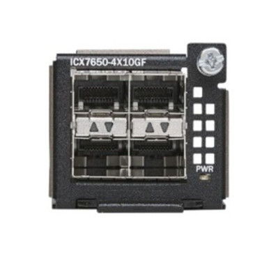 ICX7650-4X10GF - Ruckus ICX 7650/7550 4-port 1/10GbE SFP+ Expansion Module