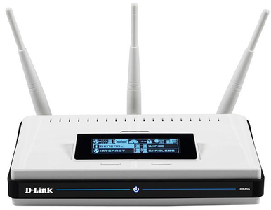 DIR-855 - D-Link Xtreme N Dual Band Gigabit Router 4 x LAN