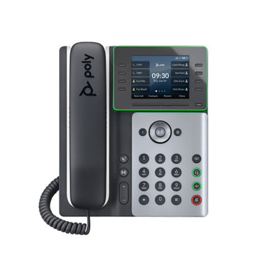 82M89AA - HP Poly Edge E350 8-Lines Dual-Port Ethernet 3.5-inch LCD Bluetooth Wi-Fi VoIP Phone