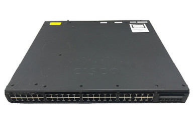 Catalyst 3650-48PD-S - Cisco 48-Ports PoE+ Layer 3 Managed Network Switch