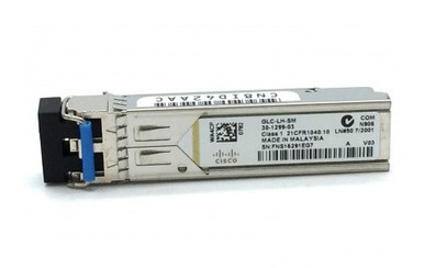 30-1299-03 - Cisco GLC-LH-SM 1Gb/s 1000Base-LX / LH Single-Mode Fibre 10km 1310nm Duplex LC Connector SFP Transceiver Module