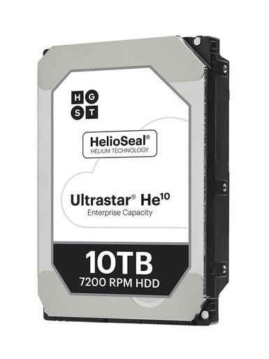 0F27353 - HGST Ultrastar He10 10TB SAS 12Gb/s 7200RPM 512e Self-Encrypting 256MB Cache 3.5 inch Hard Disk Drive