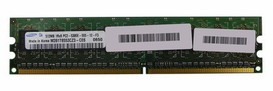 M391T6553CZ3-CE6 - Samsung 512MB 667MHz DDR2 PC2-5300 Unbuffered ECC CL5 240-Pin DIMM Memory