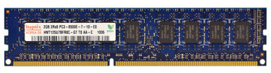 HMT125U7BFR8C-G7 - Hynix 2GB 1066MHz DDR3 PC3-8500 ECC Unbuffered CL7 240-Pin DIMM 1.5V Dual Rank Memory Module