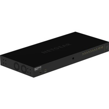 GSM4212P-100NAS - Netgear AV Line M4250-10G2F-PoE+ 8x1G PoE+ 125W 2x1G and 2xSFP Managed Switch (GSM4212P) 10 Ports Manageable 3 Layer Supported