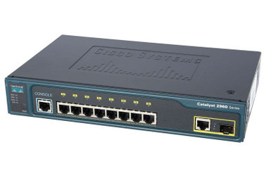Catalyst 2960-8TC-S - Cisco 8-Ports Managed Rack-mountable 1U Network Switch