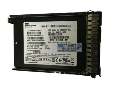 816876-005 - HP 1.92TB SATA 6Gb/s 2.5 inch Solid State Drive (SSD)