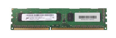 MT18KSF51272AZ-1G4K1 - Micron 4GB 1333MHz DDR3 PC3-10600 Unbuffered ECC CL9 240-Pin DIMM 1.35V Low Voltage Dual Rank Memory