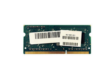 621565-001 - HP 2GB 1333MHz DDR3 PC3-10600 Unbuffered non-ECC CL9 204-Pin Sodimm Memory