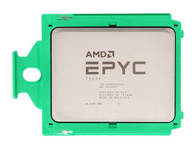100-000000045 - AMD EPYC 7502P 32-Core 2.50GHz 128MB L3 Cache Socket SP3 Processor