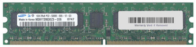 M391T2953EZ3-CE6 - Samsung 1GB 667MHz DDR2 PC2-5300 Unbuffered ECC CL5 240-Pin DIMM Dual Rank Memory