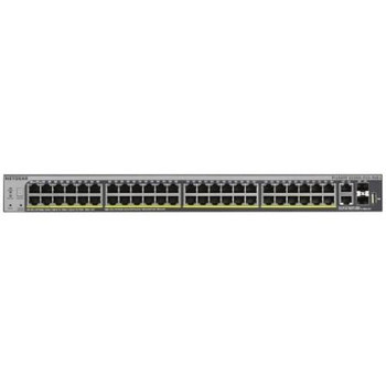 GS752TXP-100NES - NetGear ProSAFE S3300-52X-PoE+ 52Port Gigabit Stackable Smart Managed Switch