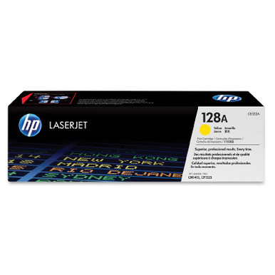 CE322A - HP 128A Toner Cartridge (Yellow) for LaserJet Pro CM1415 / CP1525 Printer