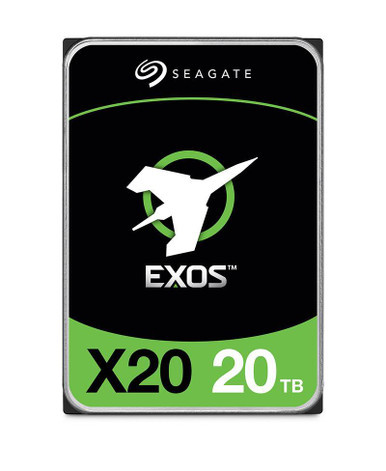 3DJ103-001 - Seagate Enterprise Exos X20 20TB 7200RPM SATA 6Gbps 256MB Cache (512e 4Kn) 3.5-inch Internal Hard Drive