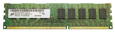 MT18JSF51272PZ-1G4D1 - Micron 4GB 1333MHz DDR3 PC3-10600 Registered ECC CL9 240-Pin DIMM Single Rank Memory