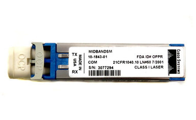 10-1843-01 - Cisco Gigabit LX 1310nm MIDBANDSM SFP Transceiver Module