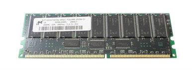 MT18VDDT6472G-265B1 - Micron 512MB 266MHz DDR PC2100 Registered ECC CL2.5 184-Pin DIMM Single Rank Memory