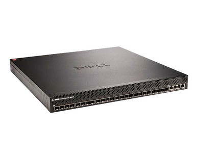 8024F - Dell PowerConnect 24 x Port 10GBase-X 10 Gigabit Ethernet SFP+ + 4 x 10/100/1000 Gigabit Ethernet Switch